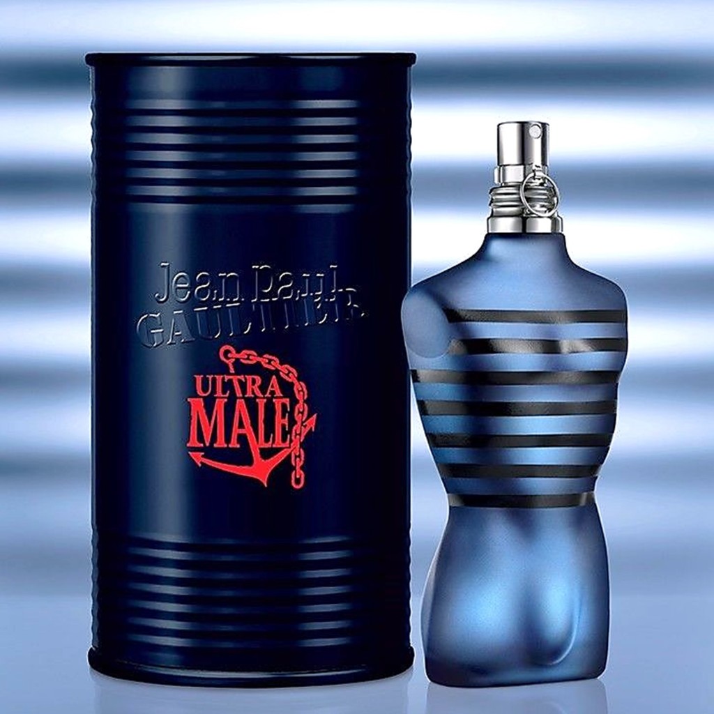 Jean Paul Gaultier Ultra Male Eau de Toilette Intense 125ml น้ำหอมผู้ชายกลิ่นหอมเซ็กซี่หรูหราสินค้านำเข้าจากต่างประเทศขอ