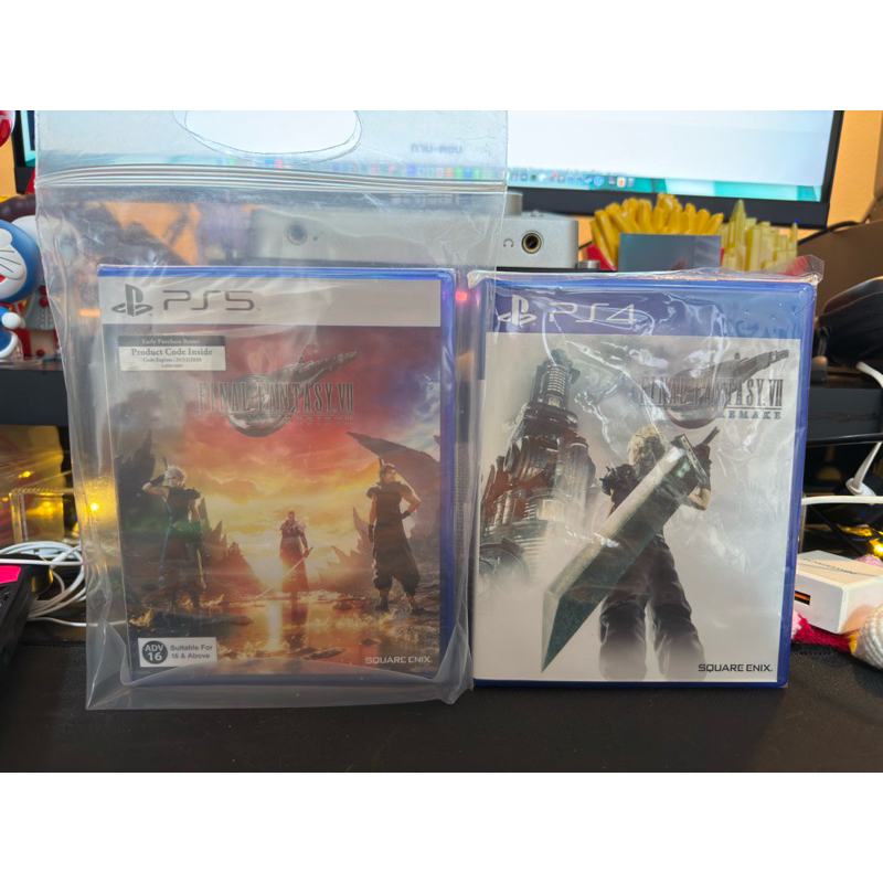 2 Re 2เกม Final Fantasy 7 Rebirth (มือหนึ่ง แค่แกะใช้โค้ด แผ่นไม่เคยโดนไฟ) และ  Remake Ps4 (อัพเป็น5