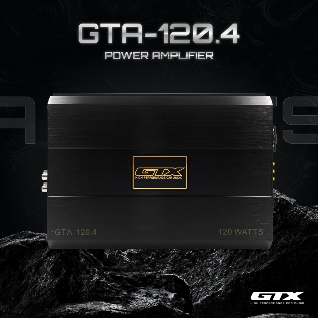 (4 Channel Power Amplifier) GTX GTA-120.4 120 Watts