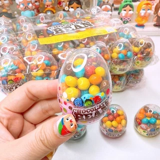 ช็อกโกแลตบีน ช็อกโกแลตเคลือบข้าวพอง 1 เเพค 30 ชิ้น ขนม นําเข้า ช็อกโกแลต