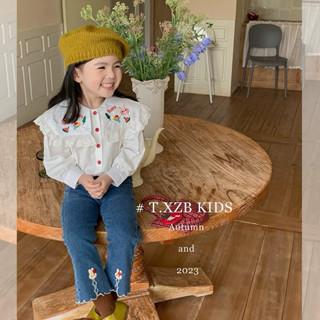 [Namsaii kids]🔥พร้อมส่ง🔥ชุดเซท2ชิ้น ชุดเด็กผู้หญิงเสื้อและกา…