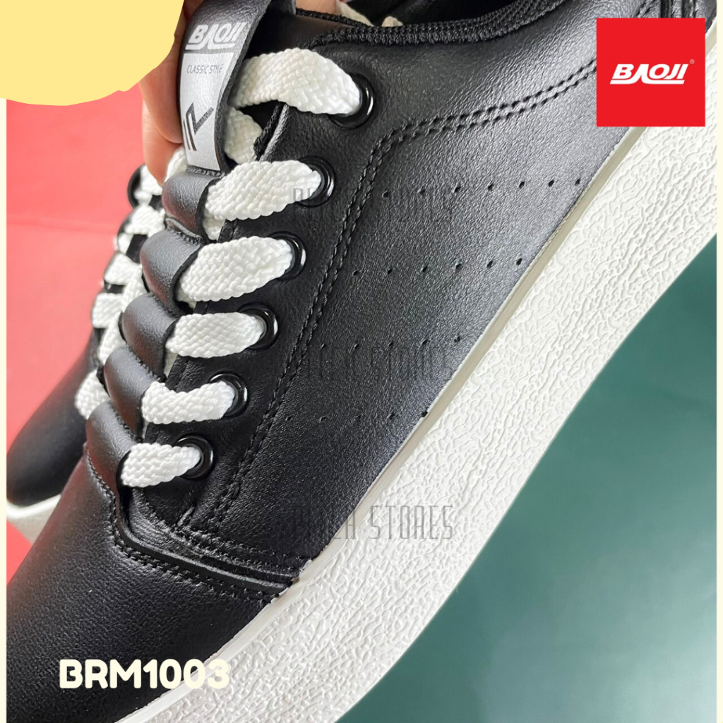 Baoji รองเท้าผ้าใบผู้ชายหนังพียู รุ่น BRM1003 (41-45)