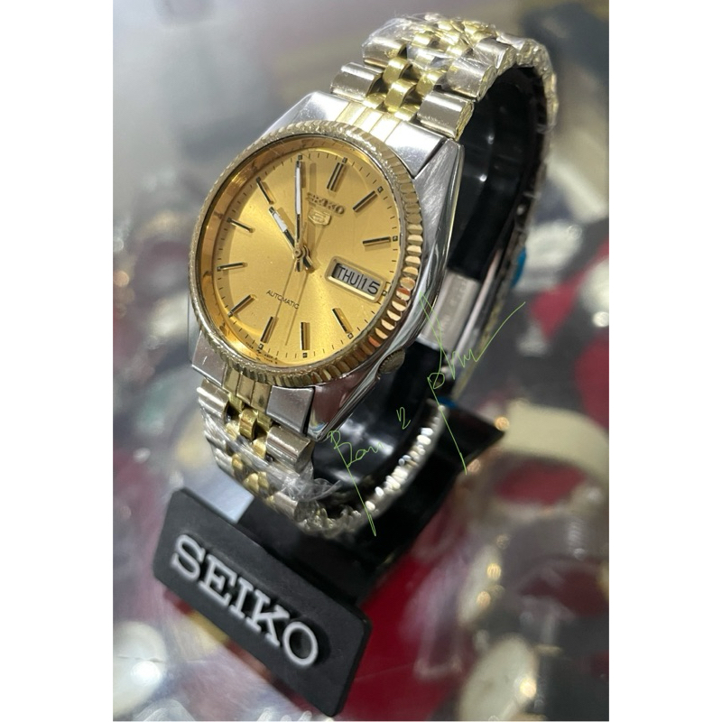 Vintage Seiko 5 Automatic Datejust style (ref. 7009-3110)