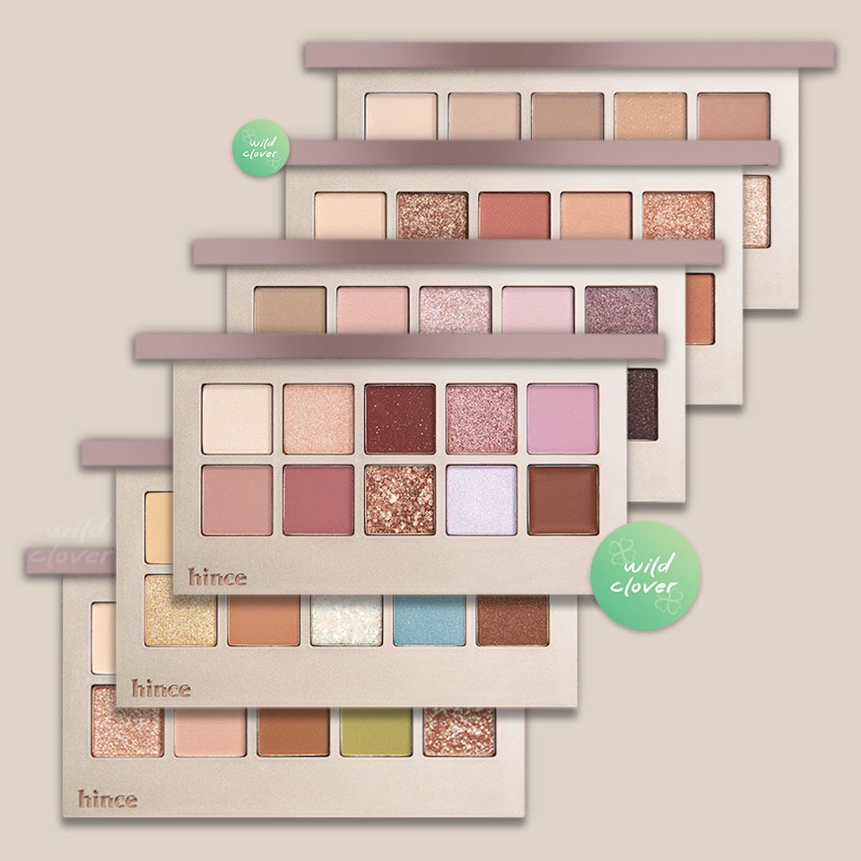 🍀 HINCE : แท้พร้อมส่ง new depth eyeshadow eye shadow palette 9.8g