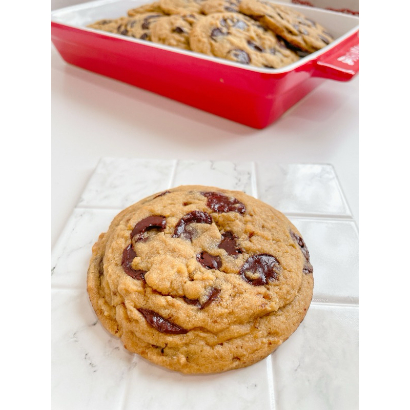 Choc chip Soft cookie big size ของ ChefKiekie วัตถุดิบพรีเมี่ยม Choc&เนย ฝรั่งเศส🇫🇷(ทัก chat ขอlink ส่วนลดได้ค่ะ)