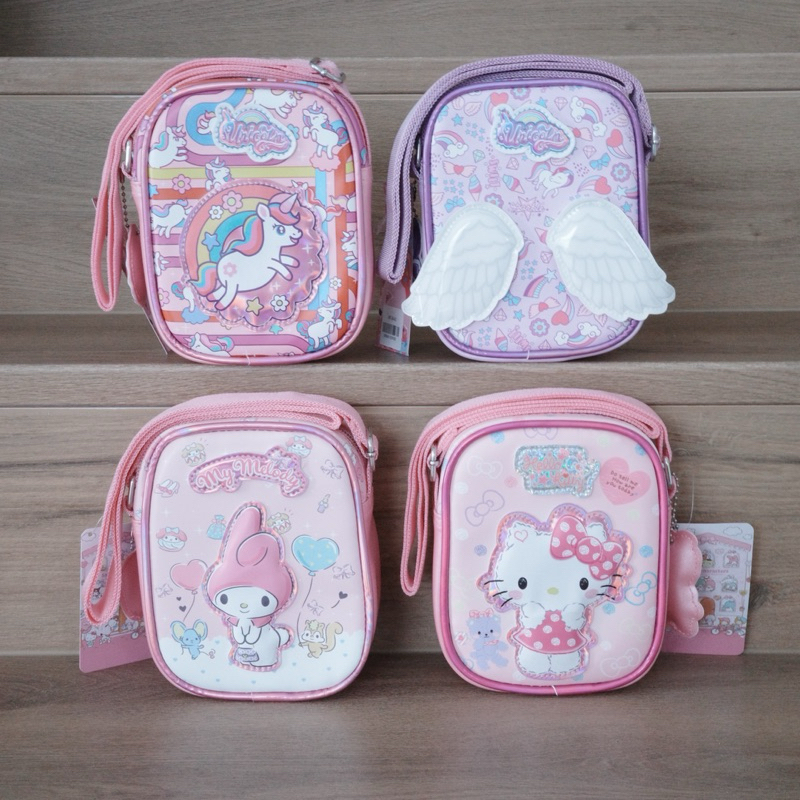 กระเป๋าสะพายข้าง ขนาด 13*16 cm (งานผลิตในไทย)