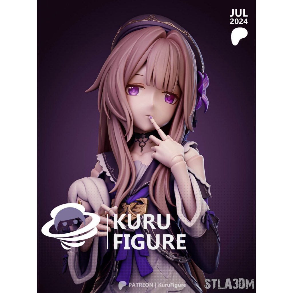 herta - honkai star rail (Kuru Figure)(3D Print Model ไม่ทำสี)