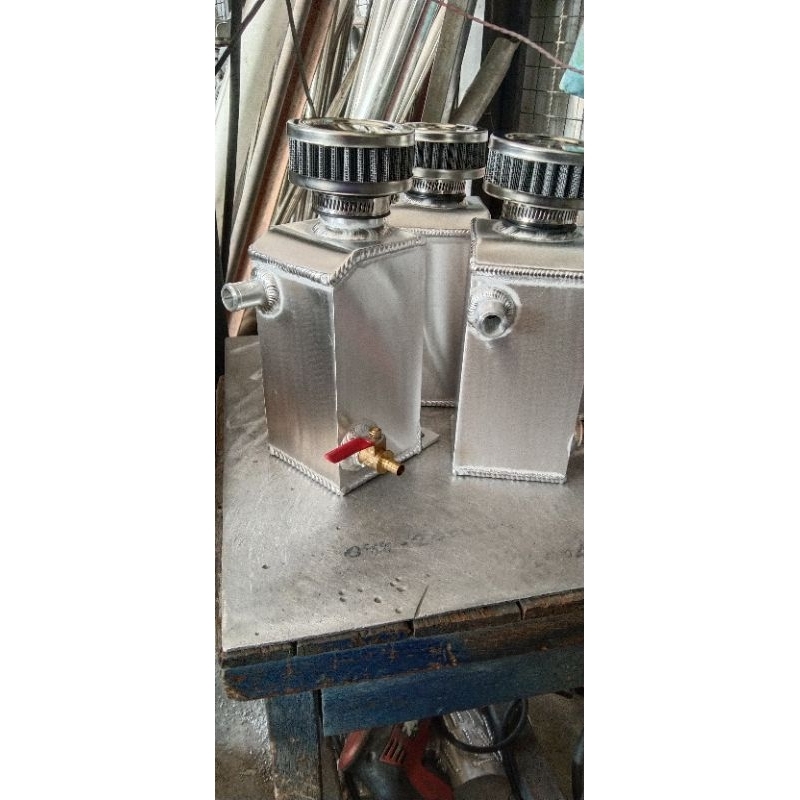 ถังดักไอระบายพร้อมก๊อกเปิดปิด  สินค้าผลิตในประเทศไทย รับประกันรอยเชื่อม10ปี - รูปที่ 2