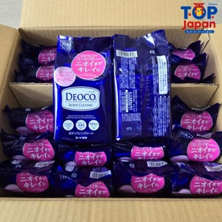 🚚พร้อมส่ง🇯🇵นำเข้าจากญี่ปุ่น100% Deoco Body Sheet แผ่นทิชชู่เ…