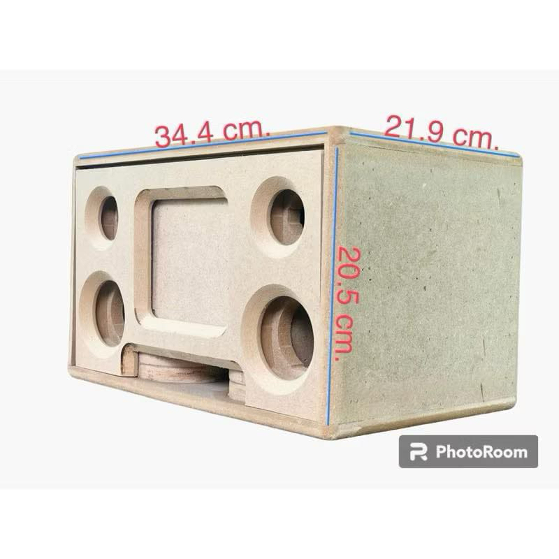 ตู้งานดิบรุ่น 250 (4.5“+2.25”+1.5“)พอทลมหน้า ไม้mdfหนา12mm.