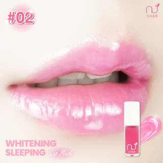 CHER Whitening Sleeping Lip Mask เฌอ ไวท์เทนนิ่ง สลีปปิ้ง ลิป มาสก์ ปากชมพู แก้ปากแตก ปากคล้ำ