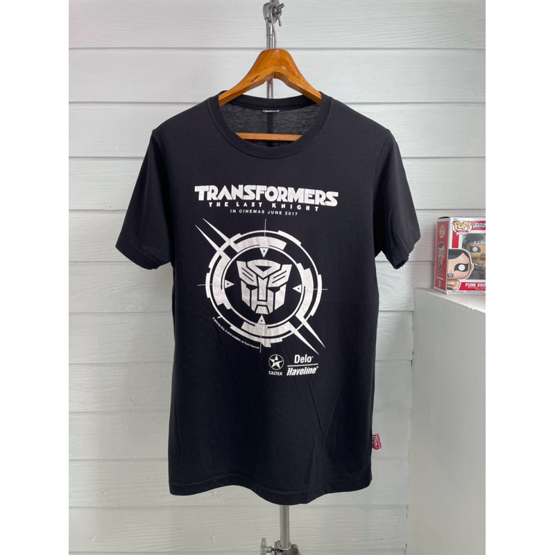 เสื้อภาพยนตร์มือสอง TRANSFORMERS THE LAST KNIGHT MOVIE (2017) Size L มือ2