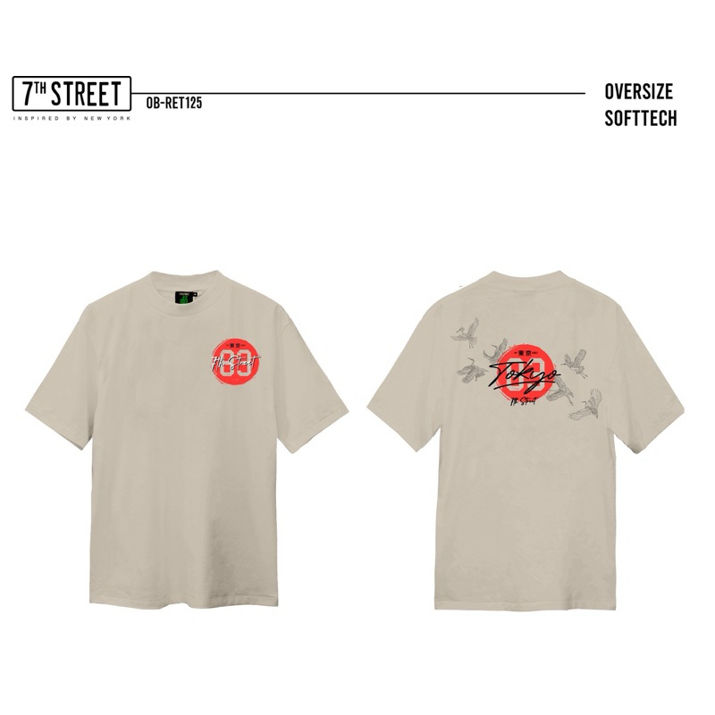 7th Steet (ของแท้) Oversize รุ่น OB-RET125