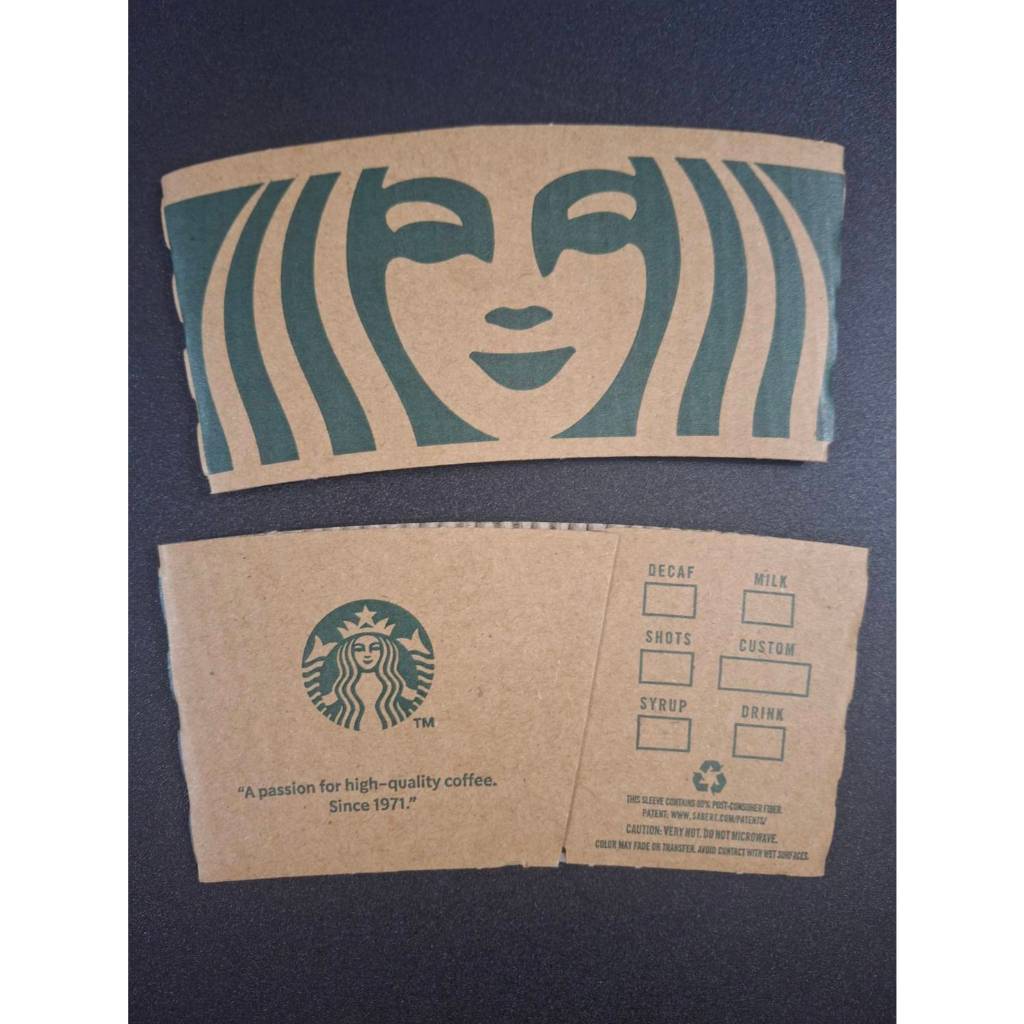 ปลอกแก้ว Starbucks ปลอกสวมแก้วสตาร์บัค