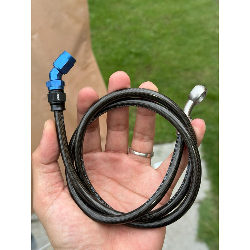 🔥สายเบรคหัวHyb ทักแชทแจ้งรายละเอียด🔥 ใส่ได้ทุกรุ่นทุกปั๊ม เลือกยาวองศา/สีได้ รับประกันรั่วซึม6เดือน