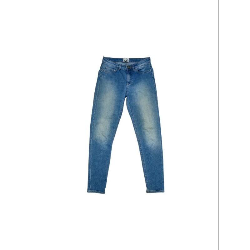 กางเกงยีนส์   Acne Studios Skin 5 Lt Usd Blu Jeans Women's (26")