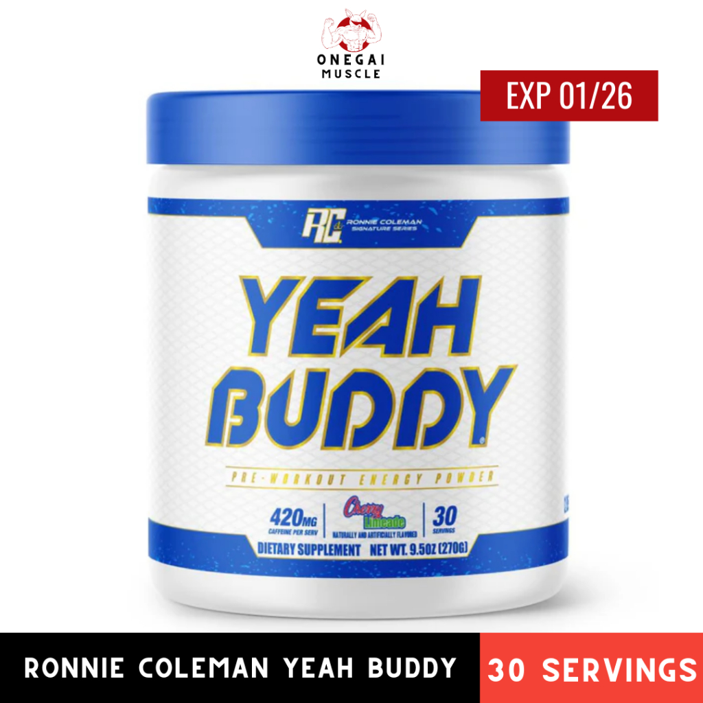 Ronnie Coleman Yeah Buddy Pre workout, Yeah Buddy, RC Yeah buddy