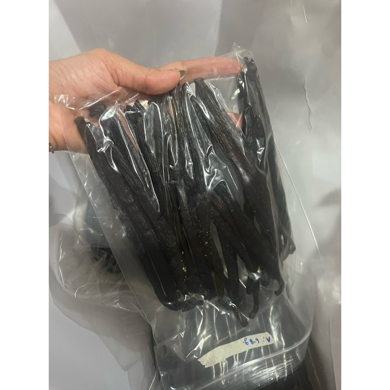 vanilla pods  ฝักวนิลา มาดากัสการ์ นำเข้าค่ะ ขนาด 6-7g.