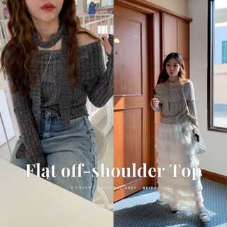 SOMEDRESS | Flat Off-shoulder Top เสื้อปาดไหล่