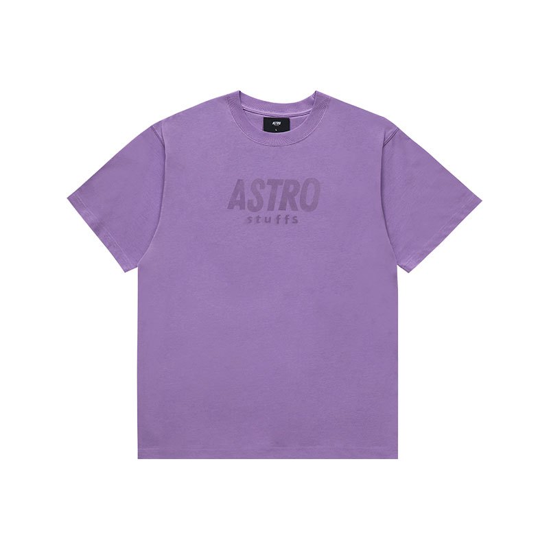 Astro Stuffs تيشيرت واسع بالشعار قطن BCI — صورة 3
