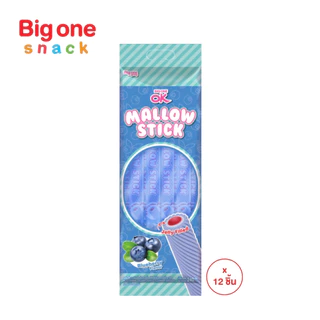 โอเค แมลโลสติ๊ก มาร์ชแมลโลกลิ่นผลไม้สอดไส้เจลลี่​240ก.​ OK MallowStick Marshmallow Fruit Flavor with Jelly Filling 240g.