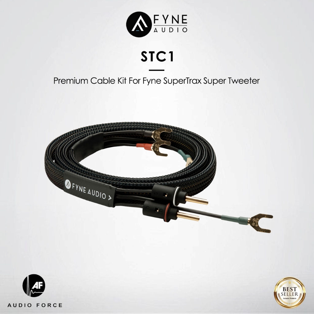 Fyne Audio STC1 Premium Cable Kit For Fyne SuperTrax Super Tweeter / Pair