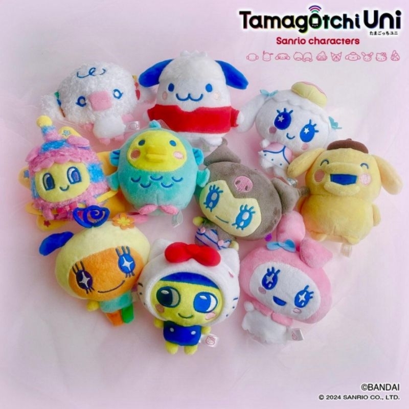 🌈พวงกุญแจ Sanrio x Tamagotchi สินค้านำเข้าจากประเทศญี่ปุ่นแท้100%🌈