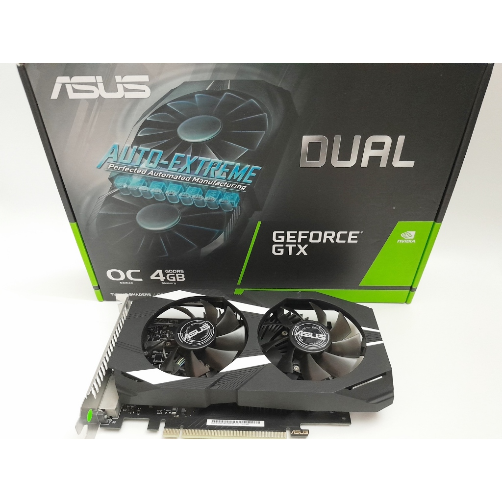 การ์ดจอ ASUS GTX 1650 DUAL 4GB ไม่ต่อไฟเพิ่ม