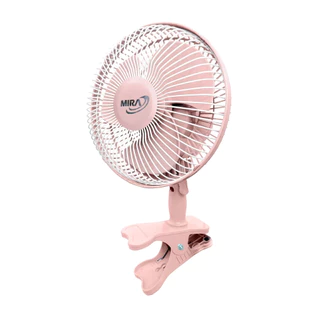 พัดลม แบบขาหนีบ แบบเสียบปลั๊ก ขนาด 8 นิ้ว ยี่ห้อ มิร่า รุ่น M-13