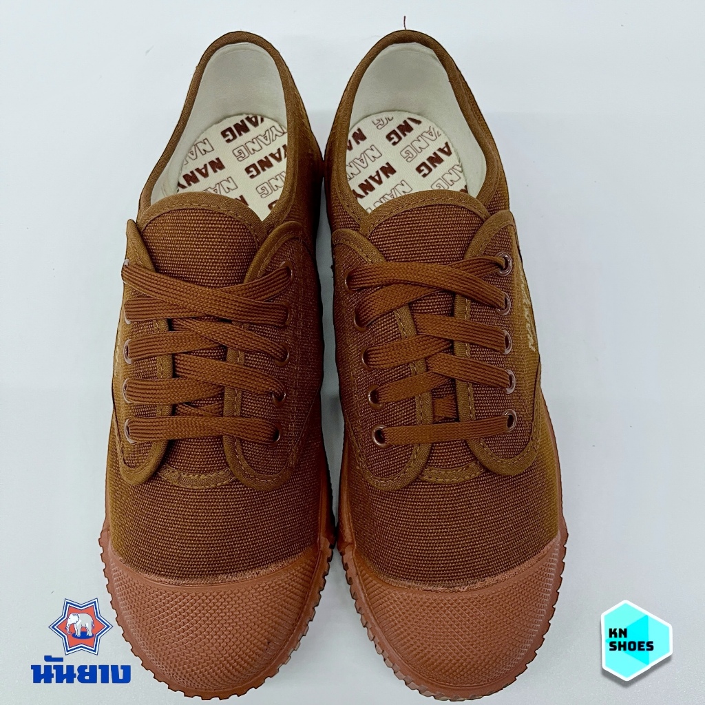 รองเท้านักเรียน รองเท้าผ้าใบนักเรียน นันยาง 205-S  เบอร์ 31-45 ของแท้ 100%