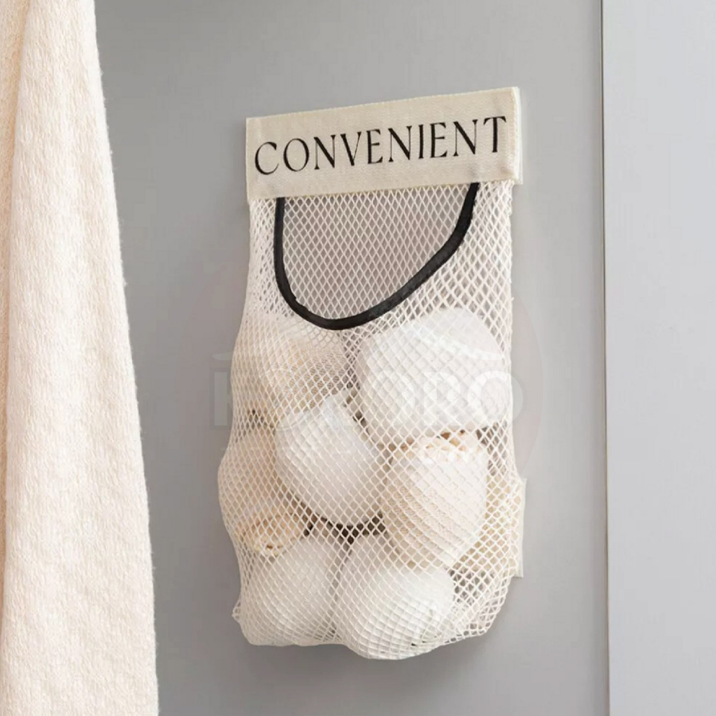 [ส่งด่วน 2 ชม.] Kokoro Home ถุงตาข่ายพลาสติก ขนาดมินิ ติดผนัง ที่เก็บถุงขยะ 236 ติดผนัง ถุงเก็บของ ใส่ของจุกจิก - รูปที่ 5