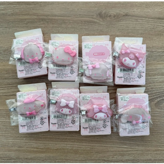 พร้อมส่งกิ๊บสุ่มซานริโอ้ Sakura 2025 เลือกตัว Character ได้ค่า แท้จาก