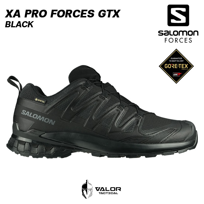 Salomon - XA PRO Forces GTX [Black] รองเท้าเดินป่า ปีนเขา วิ่งเทรล ข้อสั้น ลุยน้ำลุยโคลน ใส่ได้ทั้งผ