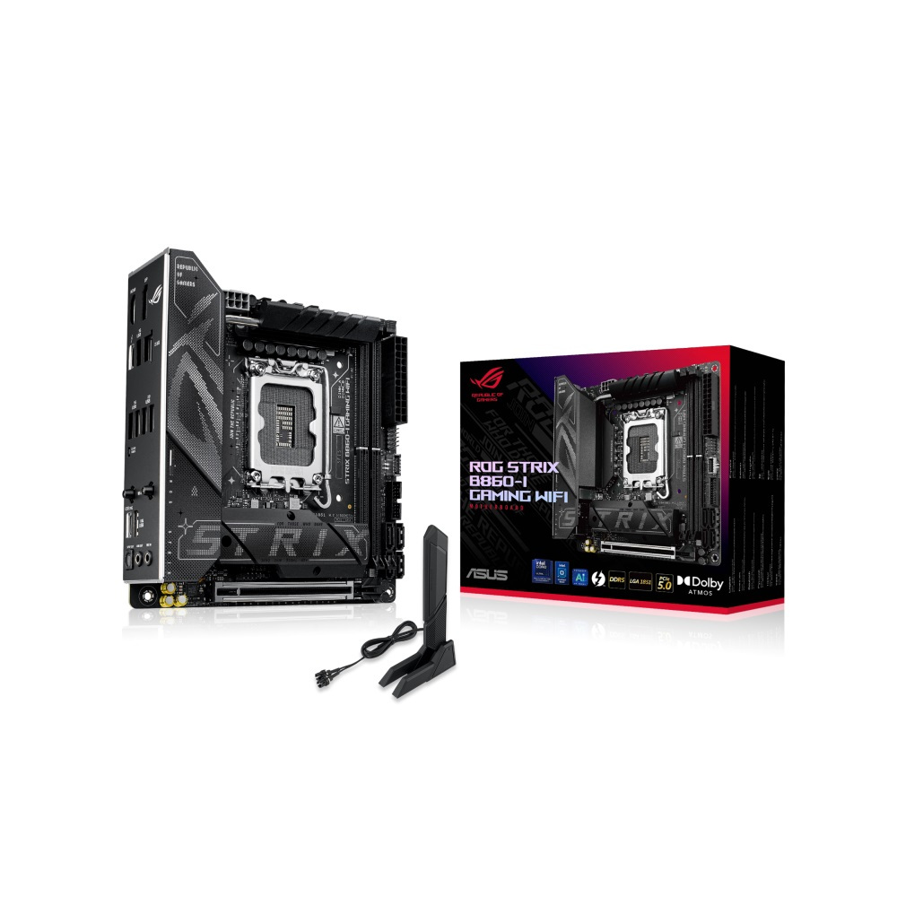 Asus ROG STRIX B860-I GAMING WIFI Intel ITX Motherboard (เมนบอร์ด)