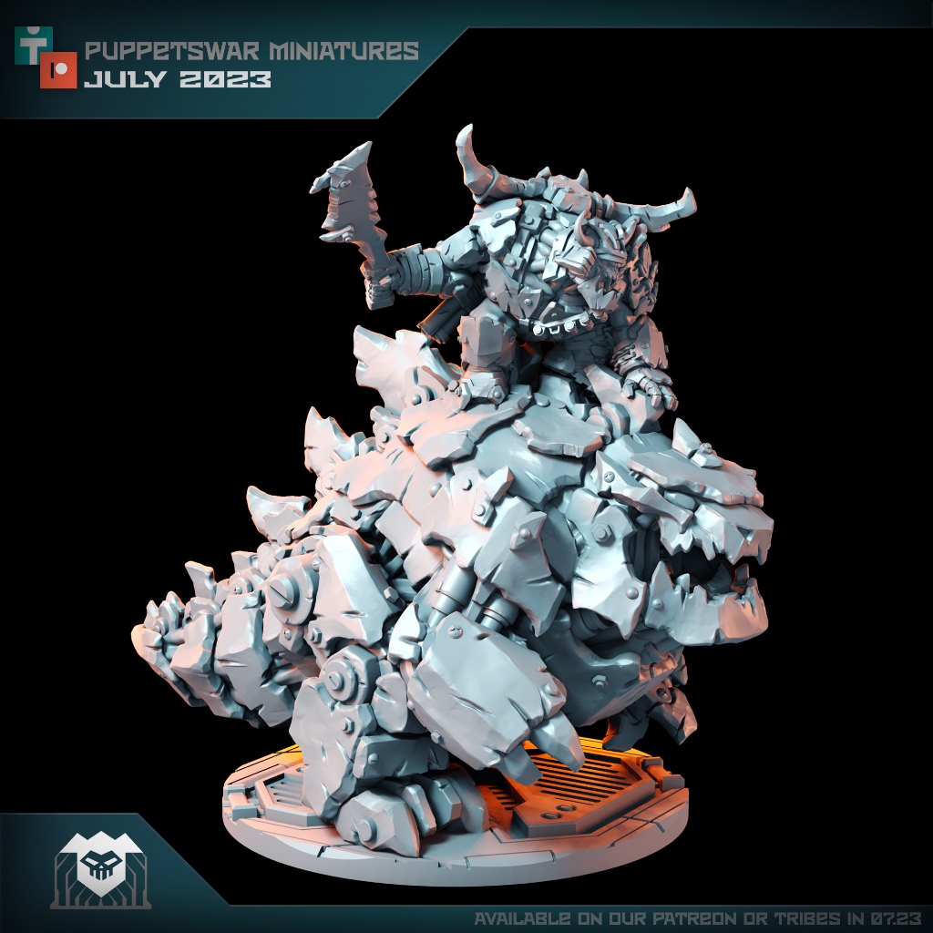 [Puppet War] - Orc on Kaiju-Bot