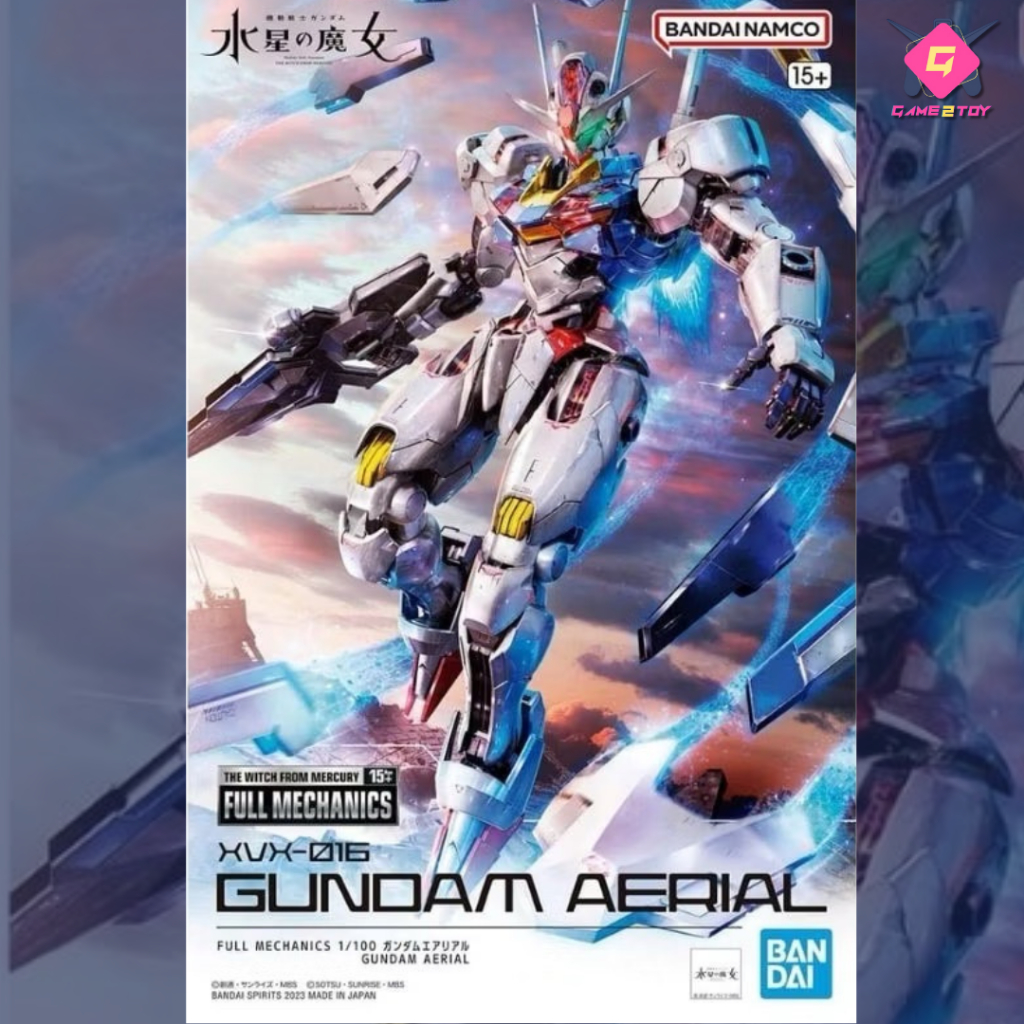 Bandai Full Mechanics 1/100 Gundam Aerial สินค้าพร้อมส่ง