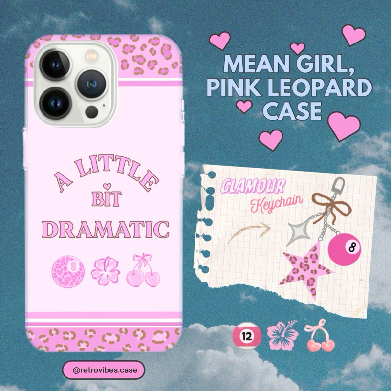 Pink Leopard Glamour case