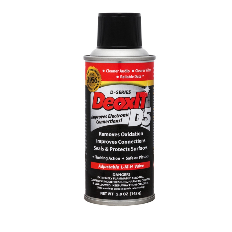 น้ำยาล้างคราบ ทำความสะอาด Oxide DeoxIT D5S-6 ของแท้ / D series แบบกระป๋องขนาด 142g / ร้าน All Cable