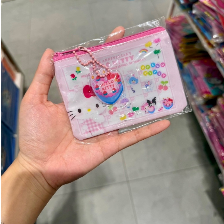 กระเป๋า sanrio ของแท้!! กระเป๋าซิป กระเป๋าใส่เหรียญ