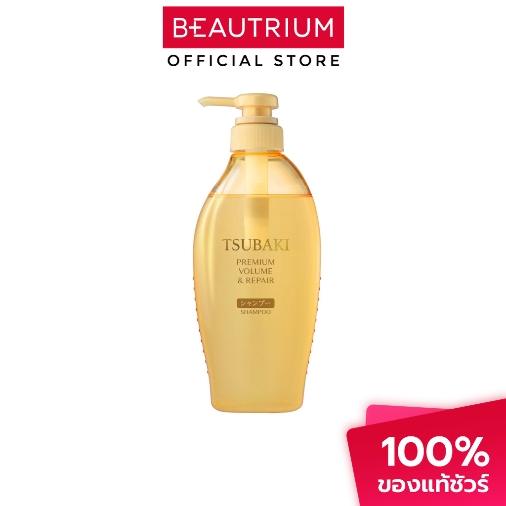 TSUBAKI Premium Volume&Repair Shampoo แชมพู 450ml