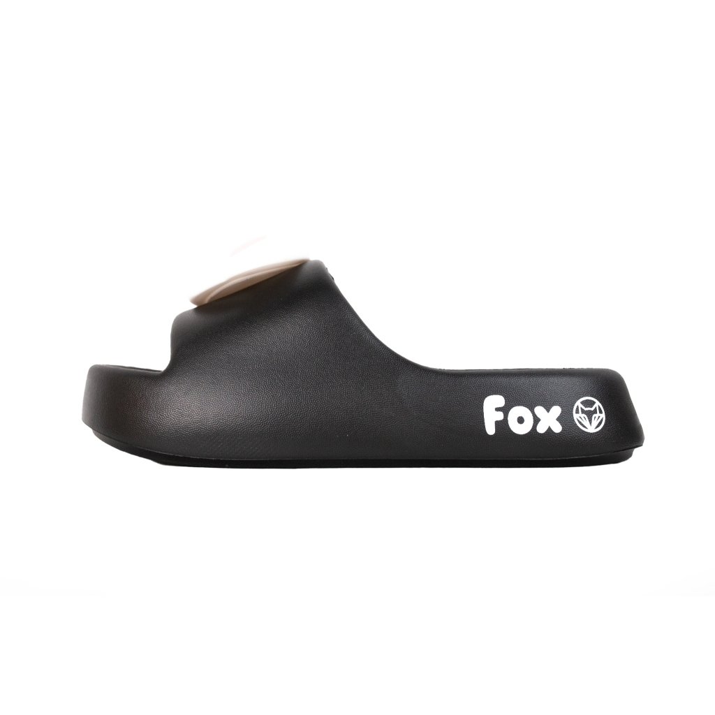 Roving Fox รองเท้าแตะพื้นนุ่มนิ่ม รุ่น RF6459 พื้นนุ่มใส่สบาย สีสันสดใส  มี 2 สี ดำ ขาว