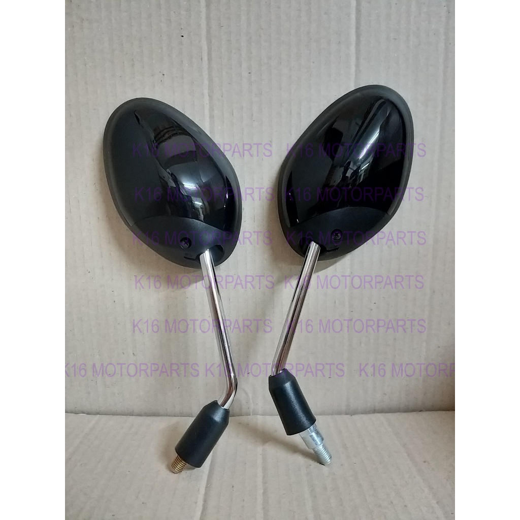 กระจก กระจกมองข้าง กระจกมองหลังรุ่น GRAND FILANO ขาชุบ สีดำ # 1010-257-12ZBL