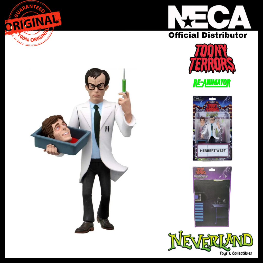 (NECA) Toony Terrors Series 6 Herbert West Re-Animator Figure