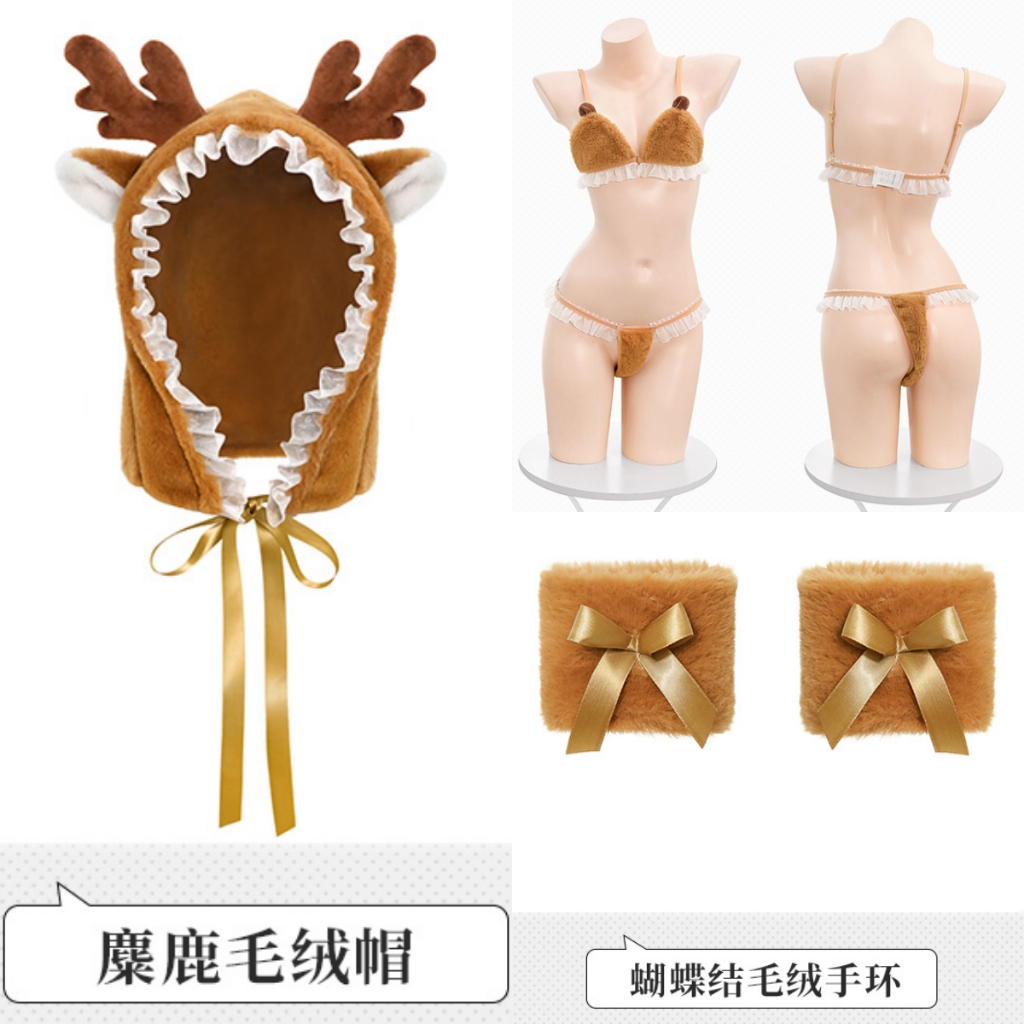 TOP SEXY ชุดยั่วผัวเซ็กซี่ คอสเพลย์เซ็กซี่ ชุดชั้นในเซ็กซี่ผู้หญิง 🎡 สายเดี่ยว สไตล์น่ารัก T-613 - รูปที่ 3