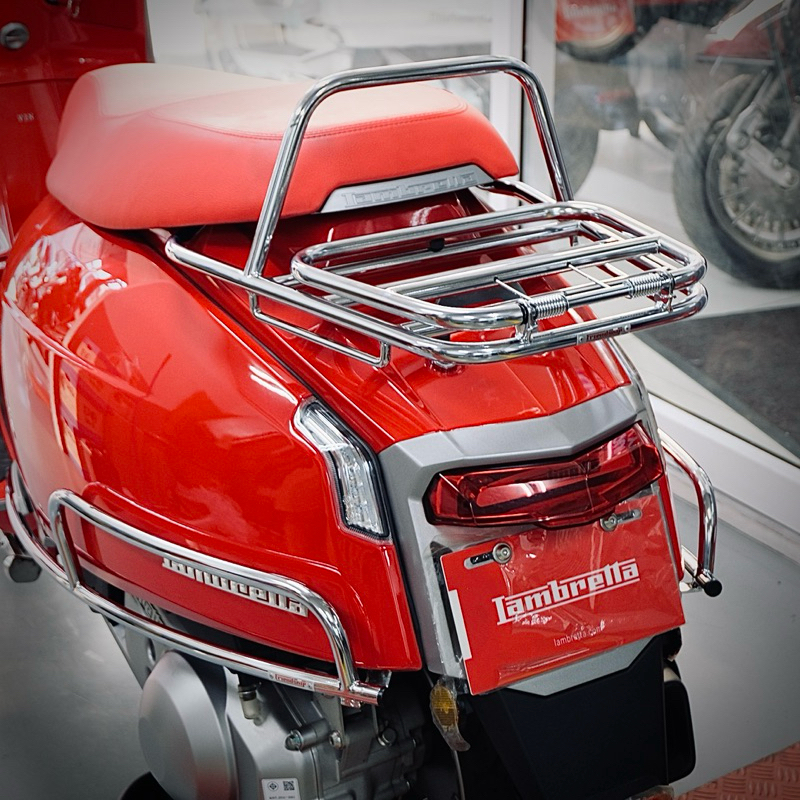 แร็คท้ายแบบพับทัวร์ริ่ง Lambretta g350