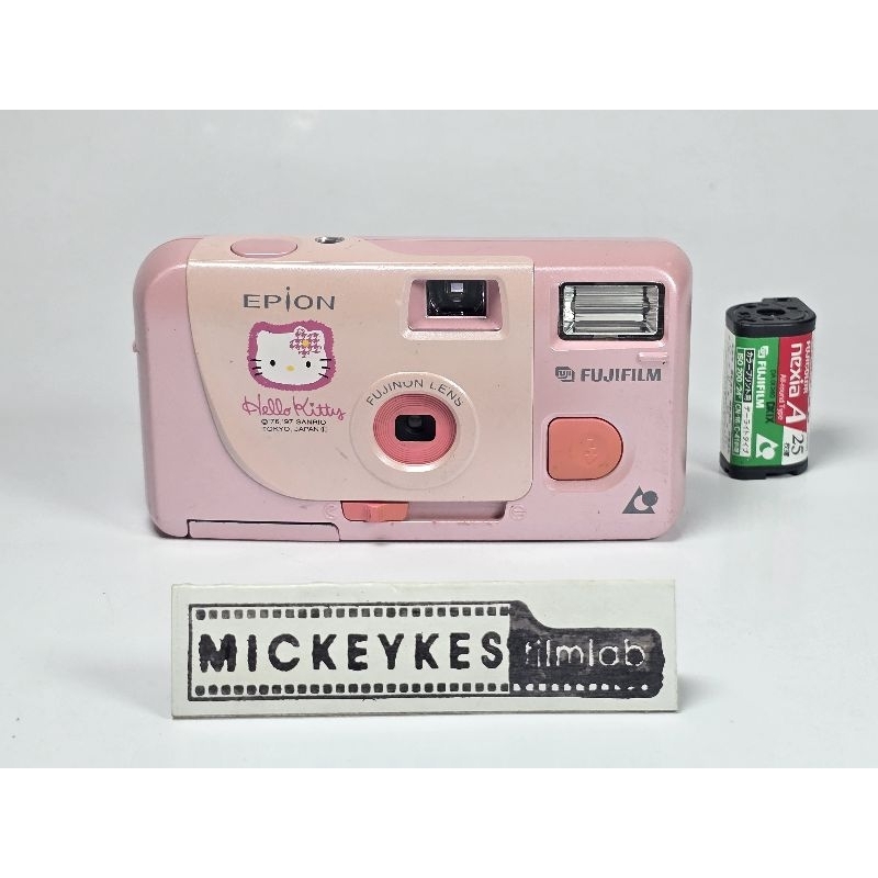 กล้องฟิล์ม APS Fujifilm Epion HELLO KITTY APS Film Camera SANRIO Rare From JAPAN
