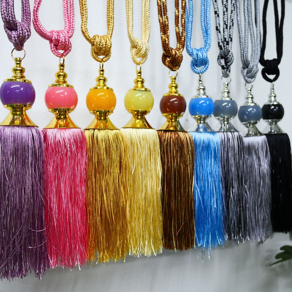สายรวบม่าน แก้วทึบ มีหลากหลายสี พร้อมจัดส่ง