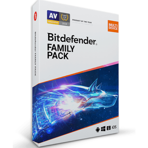 Bitdefender Family Pack 3 Year 15 Device