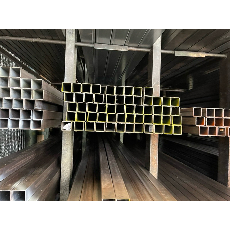 เหล็กกล่องชุบกัลวาไนซ์ 1*1นิ้ว หนา 1.6 มิล ความยาวตั้งแต่ 20-200 cm - รูปที่ 2