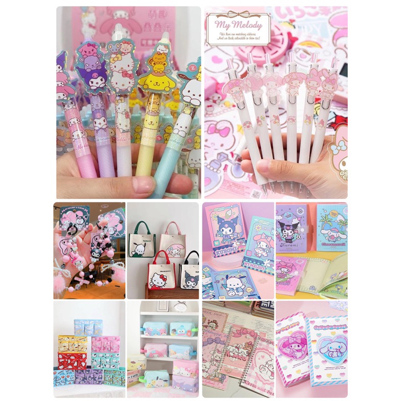 (เฉพาะเลือกของในไลฟ์) เครื่องเขียน ปากกา สมุด กระดาษโน้ต กระเป๋า กิ๊ฟช้อปต่างๆ